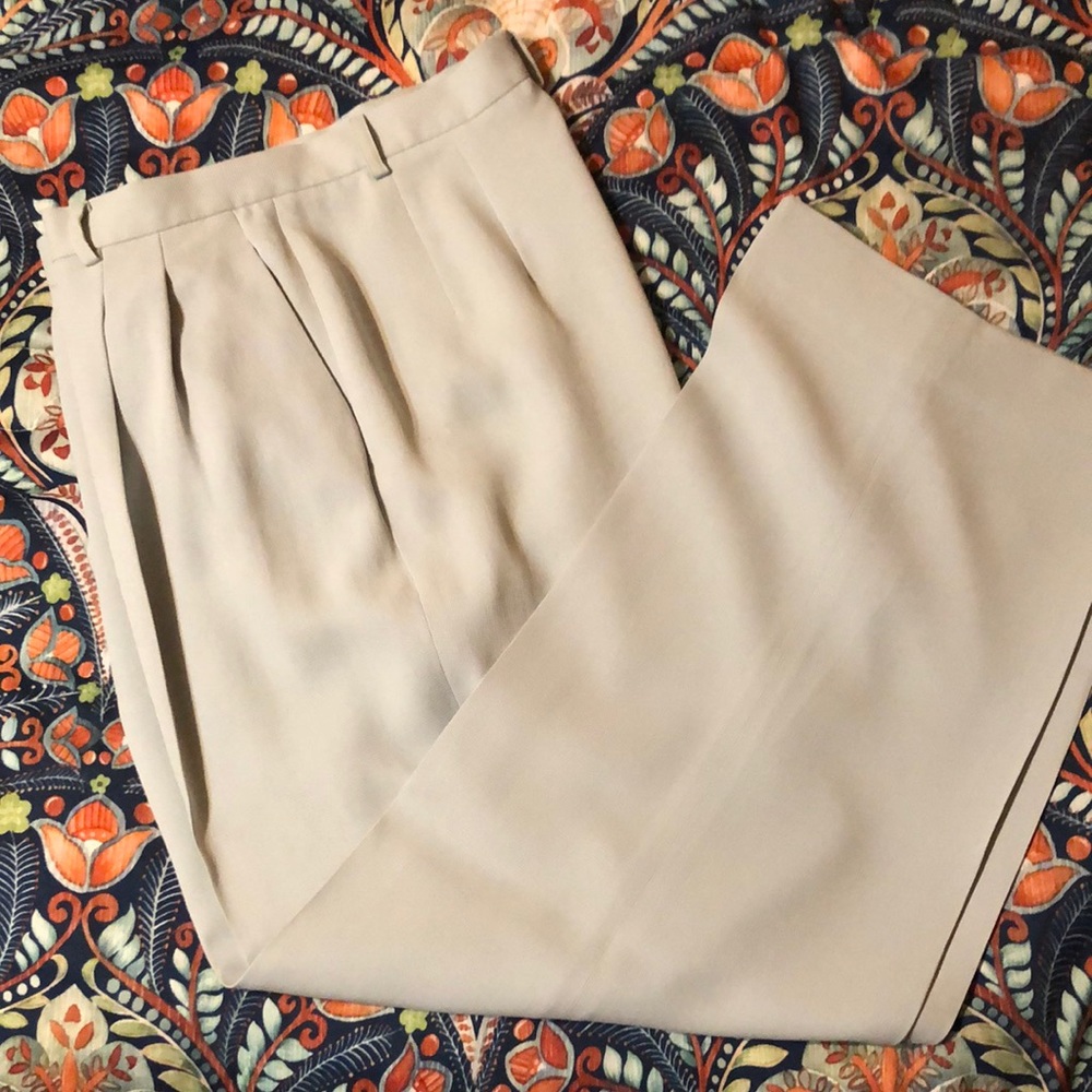 Ann Taylor Silk Slacks